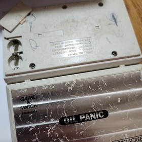 Nintendo GAME & WATCH OIL PANIC Main Unit