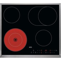 Aeg HK634060XB Kochfeld Schwarz Integriert 60 Cm Keramik 4 Zone(N)