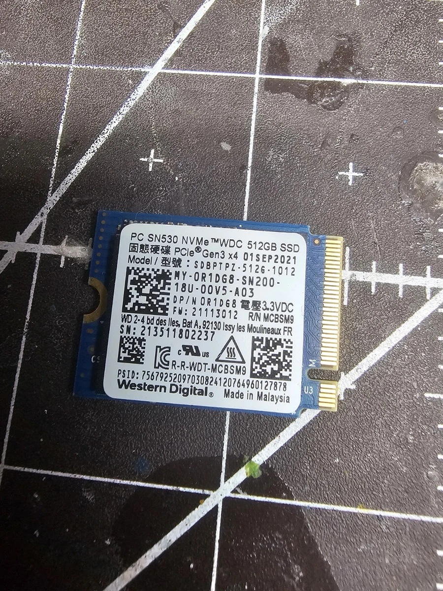 Western Digital M.2 Interface 512 GB Solid State Drives for sale