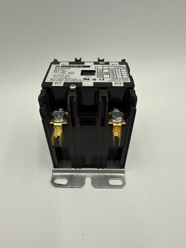Square D 8910DPA32V02 Definite Purpose Contactor 30A 2P Open Coil 110/120V - Picture 3 of 7