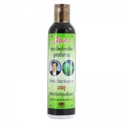 Jinda Haarwachstum Shampoo Stoppt Haarausfall dünnes Haar natürlich pflanzlich 250ml