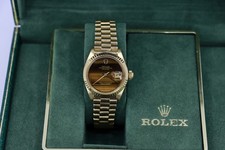 Rolex Lady-Datejust 6917 Tiger Eye Dial President 18K Original Papers Circa 1975 10