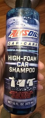 AMSOIL High Foam Car Shampoo 16oz pH Neutral Foam Cannon Car Wash Soap