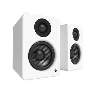 Kanto YU2 Matte White (Pr.) Powered Desktop Speakers (OB) Damage Factory Box