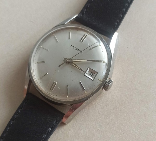 Eterna alte Vintage Swiss Uhr