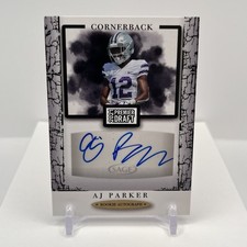 2021 Sage Premier Draft AJ Parker Rookie Auto #A116 Kansas State 49ers Panthers