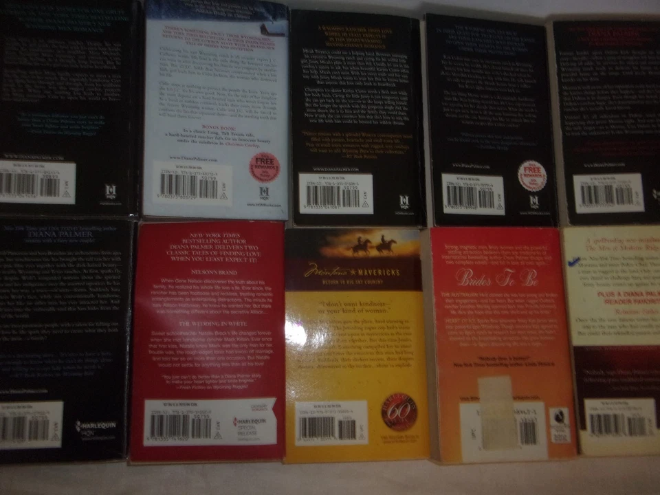LOT 10 PAPERBACK WESTERN ROMANCE BOOKS DIANA PALMER - Image 3 of 3
