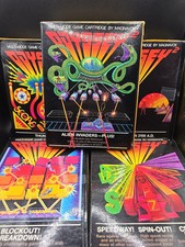 Lotto 5 giochi Odyssey 2 Showdown nel 2100, Alien Invaders, Speedway, Blockout, Thun