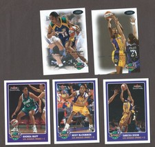 Los Angeles Sparks~(5) Ukari Figgs #57, Frett #96 ~2000 Fleer WNBA Basketball~NM