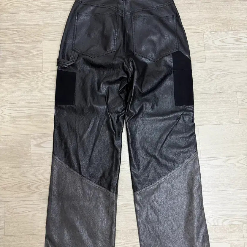 Andersson Bell 22ss Leather Patchwork Pants - Siz… - image 5