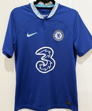 Nike Chelsea FC 2022/23 Home Blue Soccer Jersey Size Small