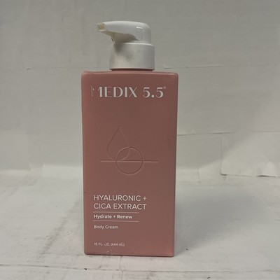 Body Treatment Cream Hyaluronic + Cica Extract, 15 fl oz (444 ml) Body Treatment