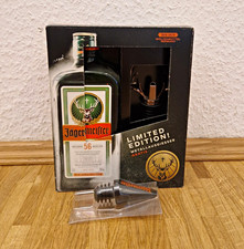 J&auml;germeister Limited Edition Set mit Metall-Ausgie&szlig;er Geschenkbox/Box