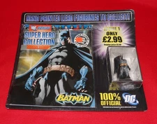 DC Super Heroes Eaglemoss 2009 Diecast Statue #1 Batman Promo Store Display