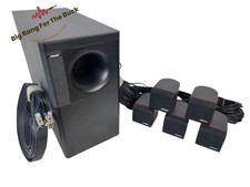 Bose Acoustimass 6 Home Theater Speaker System - 5 altoparlanti e cavi Redline