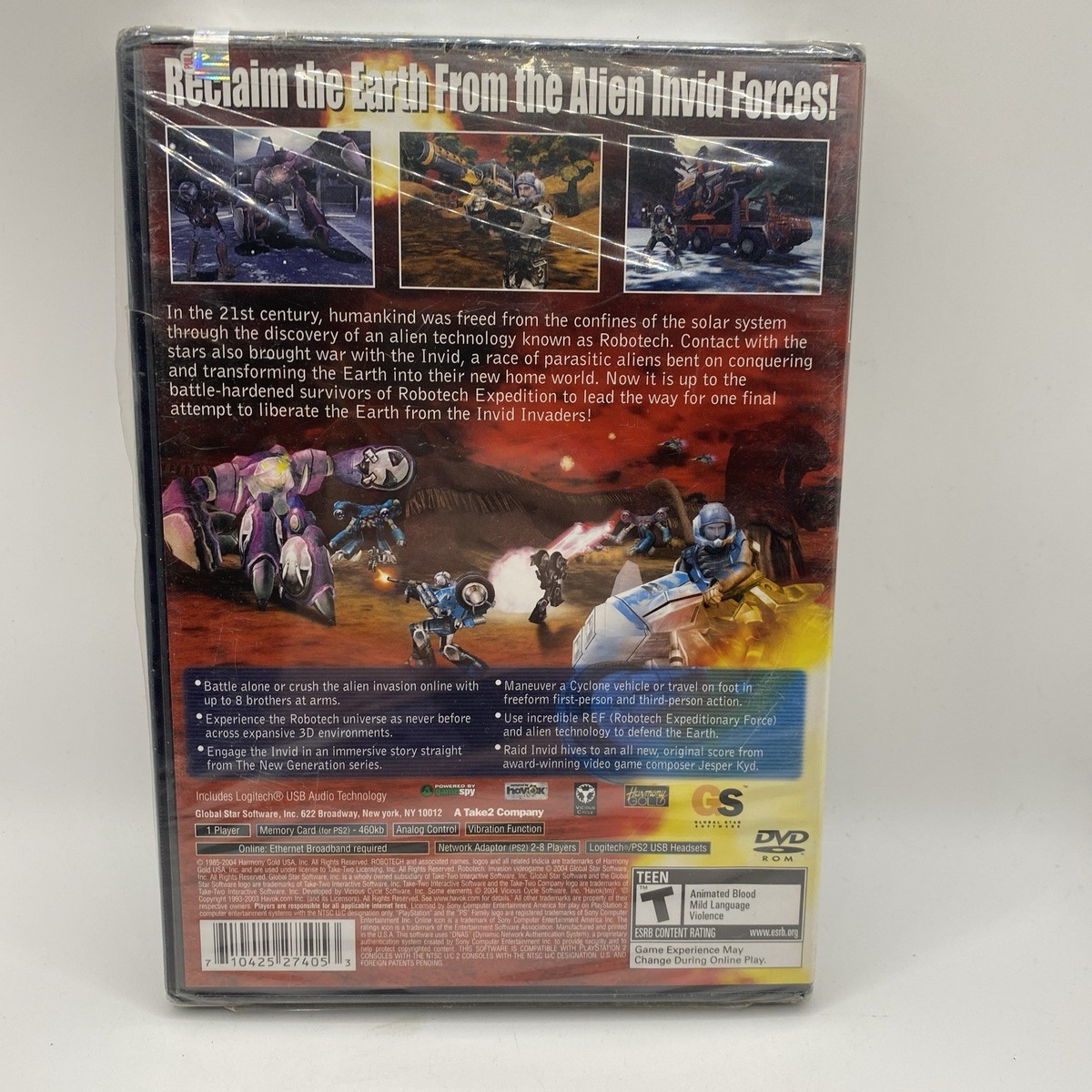 Robotech: Invasion (Sony PlayStation 2, 2004) for sale online | eBay