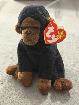 TY Beanie Babies  Congo  Guerrilla Excellent Condition, Extreme Rarity 14 Errors