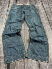 VTG Streetwear Avant Garde Japanese Archival Washed Baggy Jeans 90s Y2K