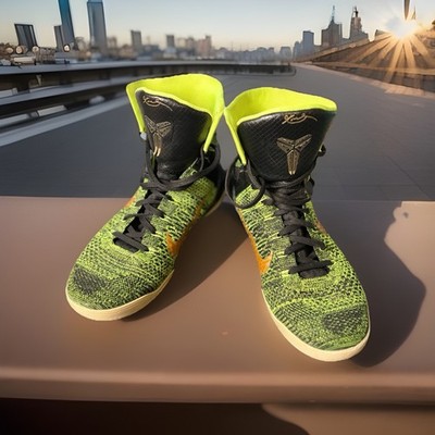 Nike Kobe 9 Elite High Victory Green 2014 Men s Size 10 630847-077
