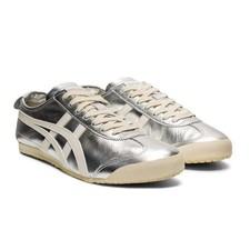 - Onitsuka Tiger MEXICO 66 Shoes Unisex Sneakers SILVER/OFF WHITE 1183B566-021