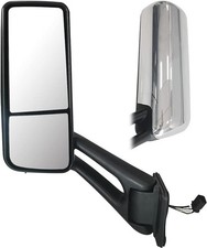 Chrome Door mirror assembly fit for Truck Peterbilt 579 567 Power Heated LH Driv
