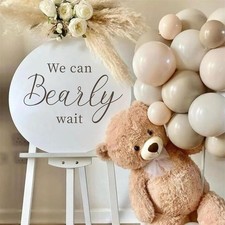 Oh Baby Decal for Backdrop Oh Baby Sign for Balloon Arch Large We Can Bearly ...