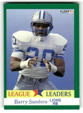 1991 Fleer #415 Barry Sanders