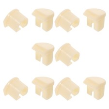 10 Pcs Nursing Bed Guardrail Accessories Handrail Fitting End Cap Bedside
