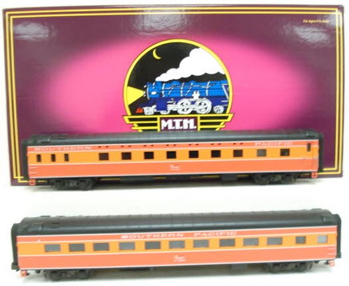 MTH 20-6686 O SP 70' Juego de vagones de pasajeros optimizados para dormir/comedor (juego de 2) LN | Zustand: Used