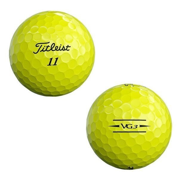 Titleist VG3 Golf Ball 2020 Model 1 Dozen 12 Balls yellow T3026S