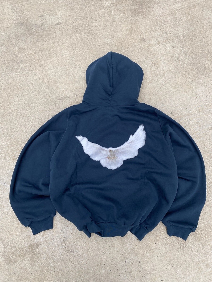 Yeezy Gap Dove Shrunken Hoodie by Balenciaga