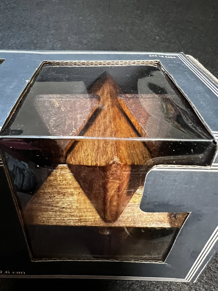 Buxton Wooden Mind Teaser Puzzle Set - 3 Puzzles In One Box - Image 4 of 4