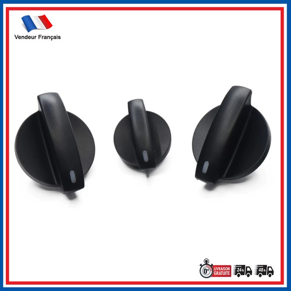Heizungsbedienungsschalter FüR VW Transporter T5 5-7H0820045A Schwarz-image