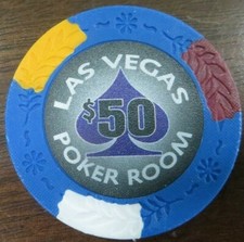 Poker Room in Las Vegas Nevada 25 dollar poker chip token collectible
