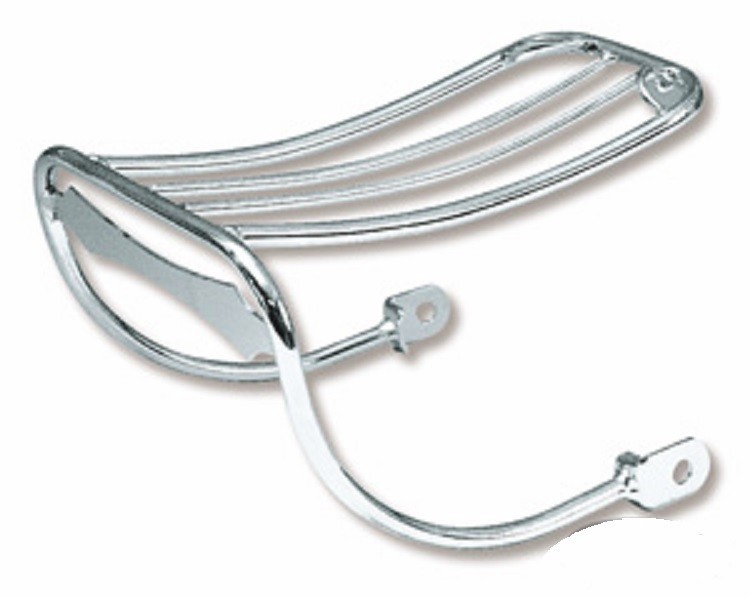 CHROME LUGGAGE RACK REAR HARLEY DYNA FXDWG WIDE GLIDE 19932001 eBay