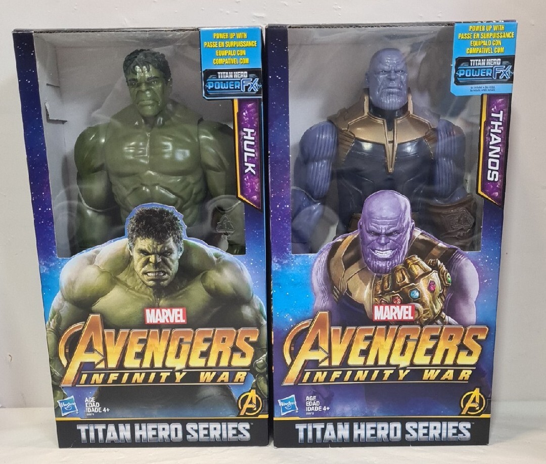 Avengers Infinity War Titan Hero Series Power FX Thanos Hulk 12