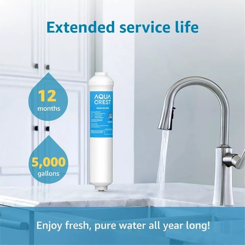 AQUA CREST 5KDC Under Sink Water Filtration System, NSF Certified, 5K Gallons(2) - Picture 5 of 9