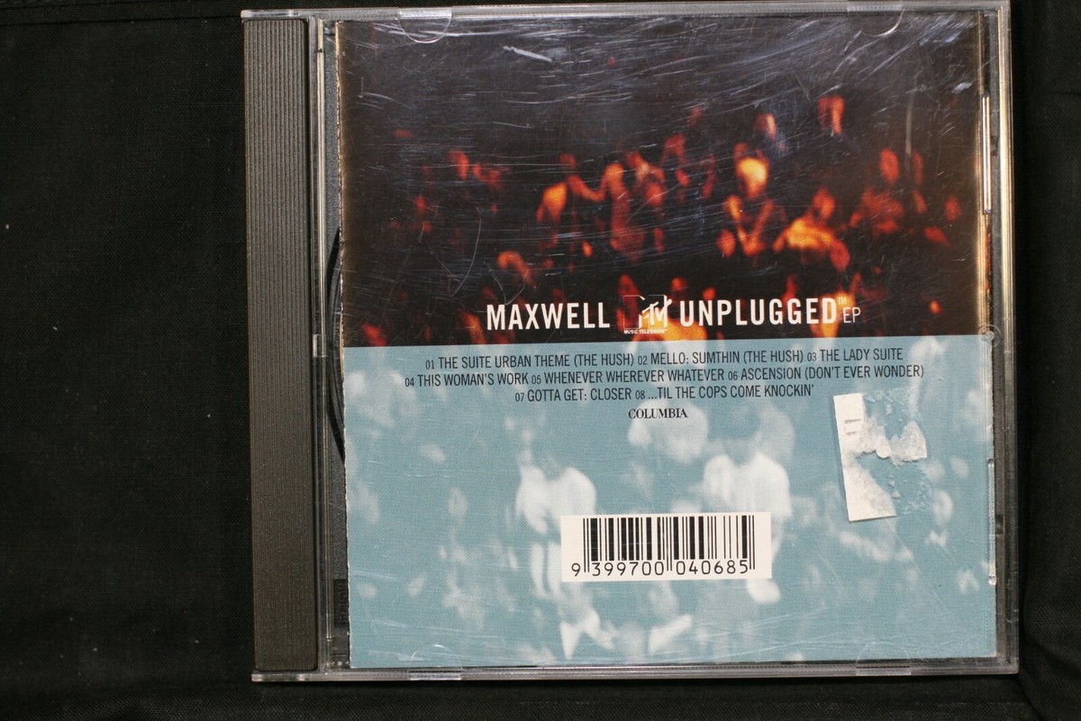 Maxwell ‎– MTV Unplugged EP - CD (C869) | eBay