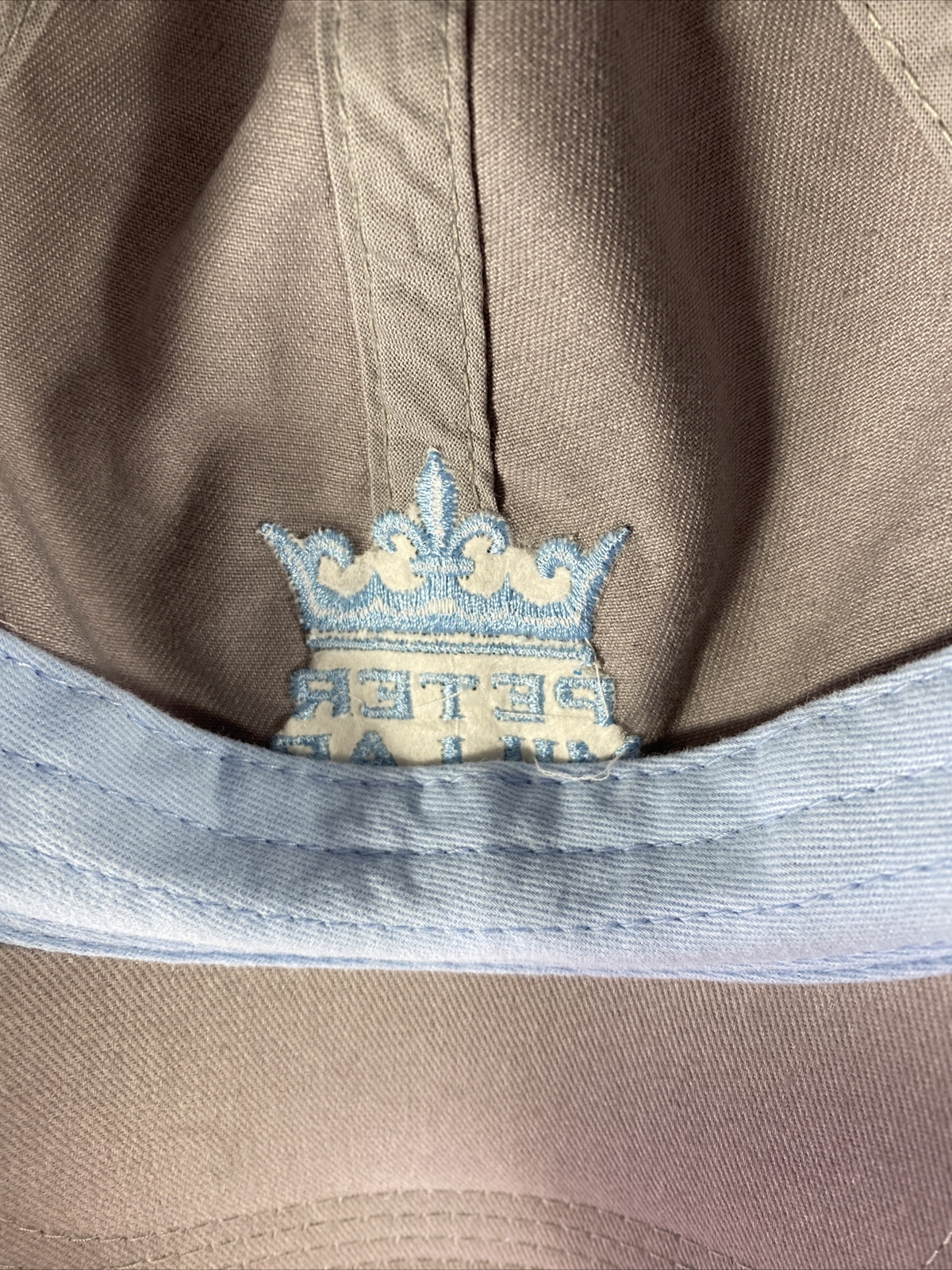 Peter Millar Beige Adjustable Buckle Strapback Cr… - image 8