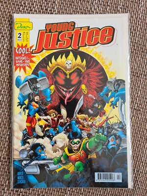Young Justice 2,  1.3. 2000, Dino DC Comics. Comic-Heft David, Peter und Nauck: