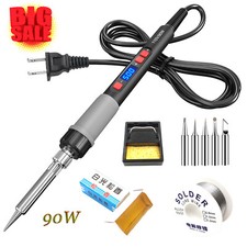 90W Electric Soldering Iron Welding Gun Tool Kit Solder Wire Desoldering Pump