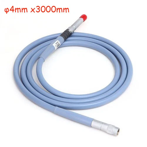Medical Fiber Optic Cable To Light Source Endoscope 4mm x3000mm