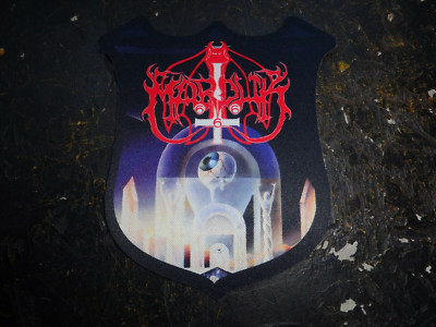 Marduk Shape Laser Cut Patch Black Metal xxx