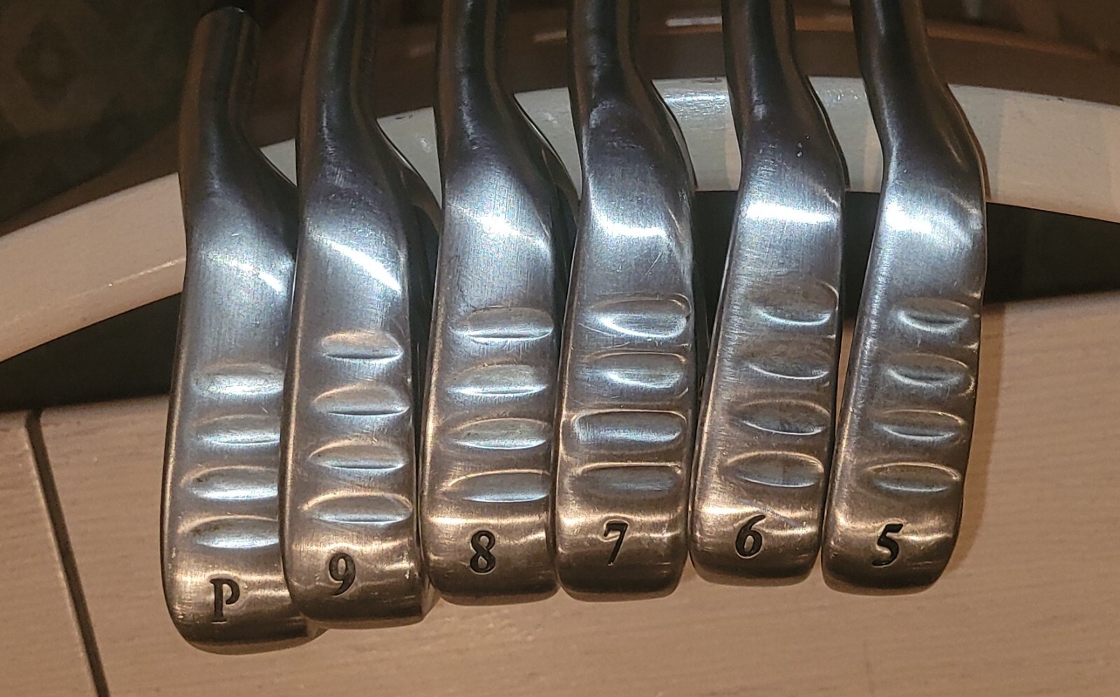 Golf clubs, single length irons, right handed, graphite shafts. eBay