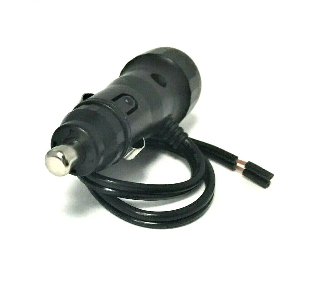 8A 12VDC Car Cigarette Lighter Plug w On Off LED Switch 1 ft