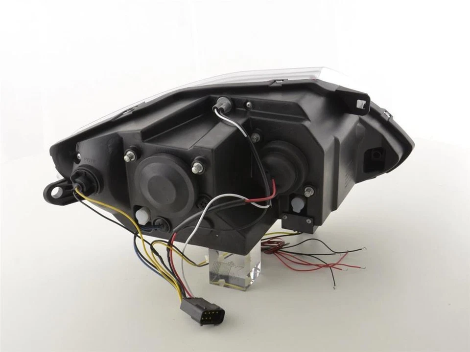 BMW Z4 E85 & E86 2003-2008 Black Projector LED Halo Angel Eye Headlights E Mark - Image 4 of 4