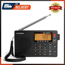 C. Crane CC Skywave 2 AM FM Shortwave NOAA Weather + Alert VHF Aviation Band
