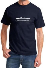 2002-05 Ford Thunderbird Convertible Outline Design Tshirt NEW FREE SHIP