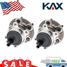 Pair 512466 For Ford Focus 2012 - 2017 2018 Rear Wheel Hub Bearing Assembly