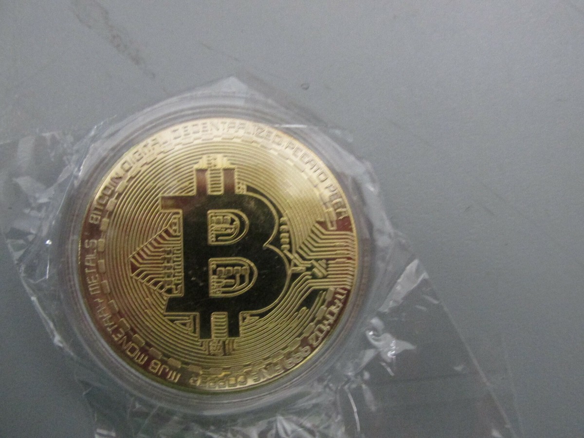 Moneta medaglia bitcoin da collezione regalo Coin Art Collection color oro  | eBay
